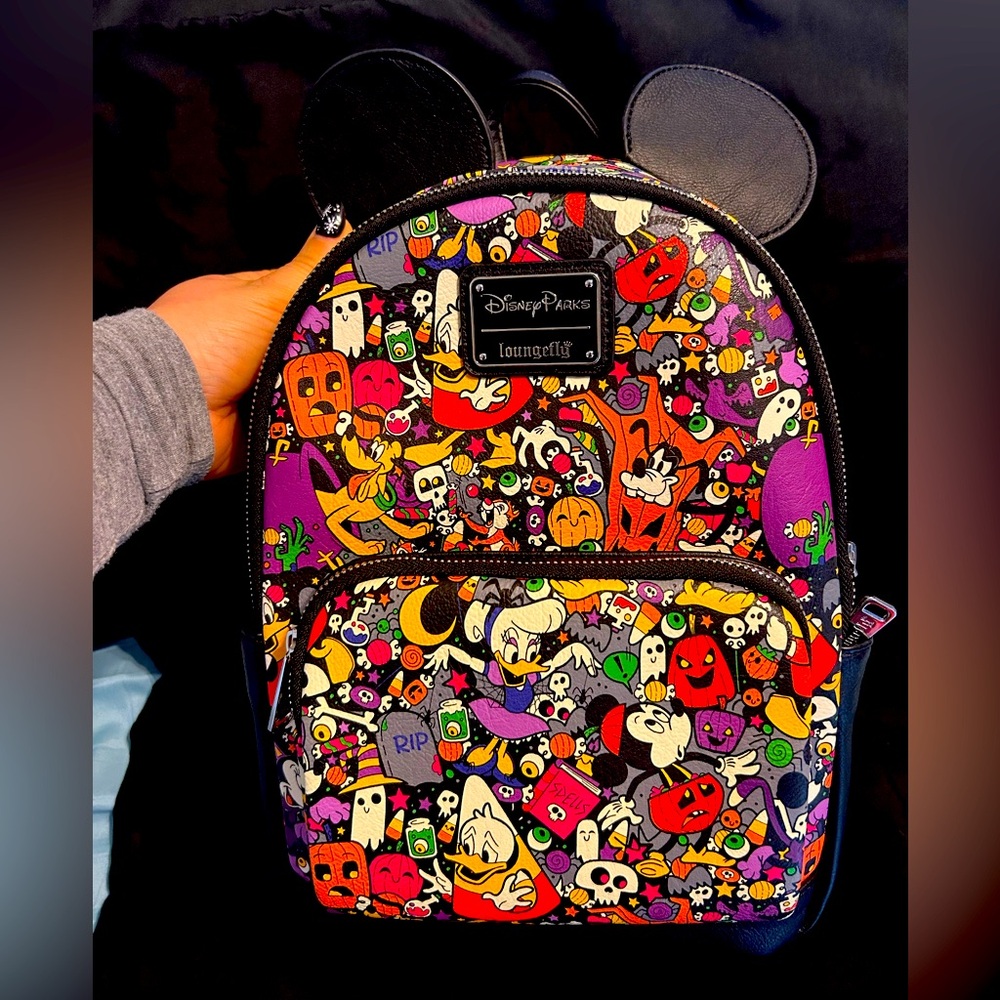 Disney Park Halloween Loungefly backpack